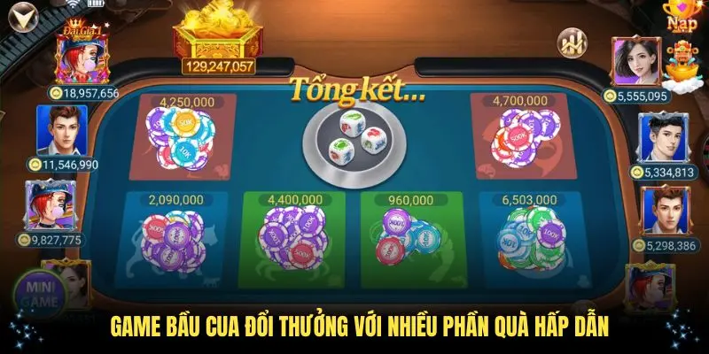 Khám phá game bầu cua đổi thưởng tại nhà cái QH88